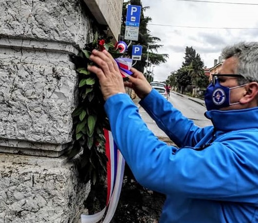 ROVINJCI ODALI POČAST Mladom antifašistu Tinu Lorenzettu